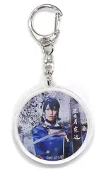 【中古】キーホルダー・マスコット(男性) 黒羽麻璃央(三日月宗近) アクリルキーホルダー 「ミュージカル『刀剣乱舞』 ～つはものどもがゆめのあと～」 刀剣乱舞2.5Dカフェ ガチャガチャ景品