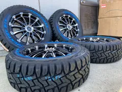 車検対応 オープンカントリー RT 215/65R16 200系ハイエース レジアスエース タイヤ ホイール セット 16インチ ホワイトレター 4本セット 1台分のサムネイル