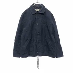 H&M ジャケット L ブラック ボタン ポケット 古着卸 アメリカ仕入 a512-5637