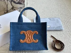 CELINE 2025 ショッパーバッグ - デニム素材 25×18cm [本日特価|新品未使用品]