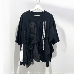 Tシャツ ドッキング レディース ブラック 黒 リメイク remake 久喜倉庫店 HK0015