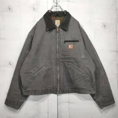 2024年最新】carhartt デトロイトジャケット グレーの人気アイテム