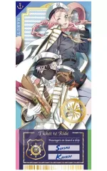【中古】紙製品 カカシ＆サクラ マリンルック チケット風シート 「NARUTO -ナルト- 疾風伝」