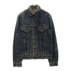 Levi's (リーバイス) 60-70s VINTAGE 70505 BIG E 不均等V 4th フォース ボタン裏刻印 52 ブランケットライニング デニムジャケット インディゴ