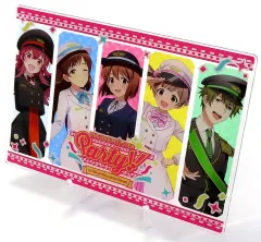 【中古】アクリルスタンド・アクリルパネル 集合デザイン(描き下ろしイラスト) アクリルアートボード 「アイドルマスター PARTY!! in Tokyo Character Street」