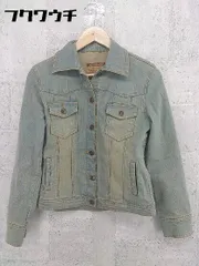 ◇ Mouth Valley マウスバレー 長袖 Gジャン デニム ジャケット サイズM インディゴ レディース 【中古】 【1002801384159】