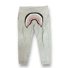 A BATHING APE シャーク プリント スウェット イージーパンツ アベイシングエイプ L 63447A1のサムネイル