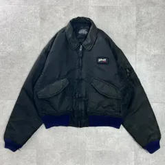 【希少】ヒューストン　cwu-55/P 42-44 ビッグサイズ　フライト 希少 80's HOUSTON CWU-36/P フライトJKT L
