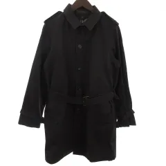 ポールスミス PAUL SMITH トレンチコート シングル 長袖 ロング ライナー付き ベルト コットン PP-KS-44419 茶 ブラウン L ■SM1のサムネイル