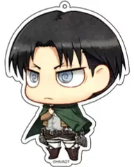 【中古】キーホルダー・マスコット(キャラクター) リヴァイ(敬礼ver.) デカキーホルダー 「進撃の巨人」