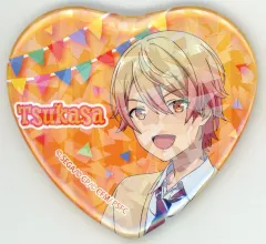 【中古】バッジ・ビンズ 天馬司 キラキラビッグハート型缶バッジVol.1(EX) 「劇場版プロジェクトセカイ 壊れたセカイと歌えないミク」