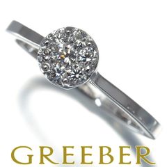 ダイヤ ダイヤモンド 0.20ct パヴェ リング K18WG #169704
