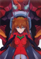 【中古】紙製品 式波・アスカ・ラングレー/背景エヴァンゲリオン B4ビジュアルシート 「一番くじ エヴァンゲリオン ～裏コード、ザ・ビースト!～」 J賞