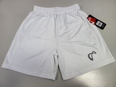 【新品・未使用】スポーツウェア・キッズ　ハーフパンツ　YLサイズ　ホワイト　(B000-57-1)