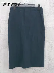 ◇ nolley's ノーリーズ 膝下丈 タイト スカート サイズ36 ネイビー レディース 【中古】 【1002801319304】