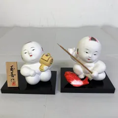 平安静風作 御所人形 毬を持つ童 共箱 時代物 骨董品、美術品 | tspea.org