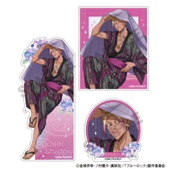 【新品/公式】ブルーロック_ステッカーセット　士道龍聖　五月雨 公式グッズ colleize