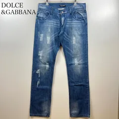 【大人気】ドルガバ　デニム　プレートロゴ　サイズ48 L相当　D&G 美品　希少 楽天市場】DOLCE&GABBANA ドルチェ&ガッバーナ デニム パンツ 48