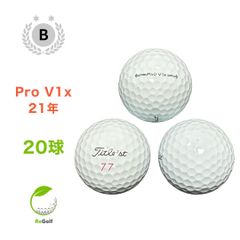 ●22 ロストボール タイトリスト Pro V1x 21年モデル 20球