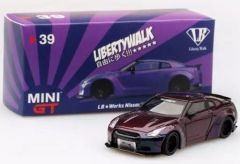 miniGT リバティーウォークLB GTR マジックパープル No.39未開封 Mini GT No.39 Liberty Walk Nissan GTR Magic Purple (Japan