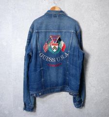フィッチェ自由の女神刺繍デニムジャケット フィッチェ自由の女神刺繍デニムジャケット - メルカリ