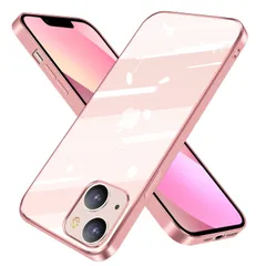 【人気商品】Zabarsii iPhone 13 mini 用 ケース クリア スリム tpu 透明 耐衝撃 ストラップホール付き スマホケース ワイヤレス充電対応 薄型 メッキ加工 軽量 アイフォン13ミニ 用 5.4インチ ケース （iPhone13 mi