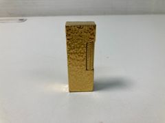 【5】Dunhill ダンヒル ローラー式 ガスライター  ゴールドカラー スイス製 中古現状品