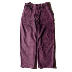 POETIC COLLECTIVE Painter Pant Purple acid wash ポエティック コレクティブ ペインターパンツ