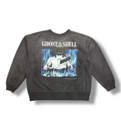 Saint Michael 関税込 攻殻機動隊 クルーネックスウェットシャツ セントマイケル SM-YS1-0000-C31 GS_SS TEE / GITS / BLACK 攻殻
