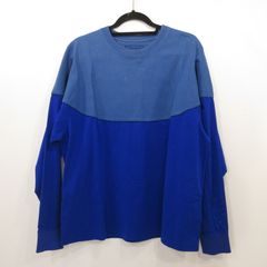 C.E CAVEMPT MESH TRACK CREW NECK ブルー XL - メルカリ