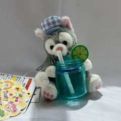 ディズニー ダッフィー＆フレンズのテイスティ・サマー・サプライズ ジェラトーニ ぬいぐるみストラップ 未使用