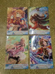 一番くじ ウマ娘プリティーダービー 10弾 ビジュアライズスタンド D賞 全4種 コンプリートセット