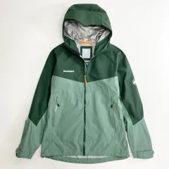 50c23 MAMMUT マムート CONVEY TOUR HS HOODED JACKET ハードシェル  L グリーン GORE-TEX 2.5 ゴアテックス アウトドアのサムネイル