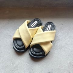 JILSANDER/ジルサンダー スライドクロスストラップサンダル 38