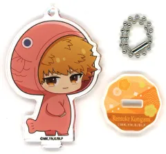 【中古】キーホルダー 國神錬介 「ブルーロック スタンド付きデフォルメアクリルキーホルダー～きぐるみver.～」