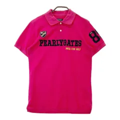 サイズ：4 PEARLY GATES パーリーゲイツ  半袖ポロシャツ  ピンク系 [240101456210] ゴルフウェア メンズ ストスト