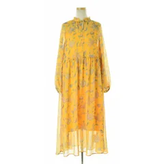 【GRACECONTINENTAL】18131243 シノワズリマキシ長袖ワンピース