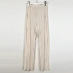 【新品】 AUNT MARIE'S ランダムプリーツカットパンツ