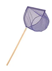 【TAKA/タカ産業】45cm木柄三角受玉レース　21cm   BWB　201064　網　ネット