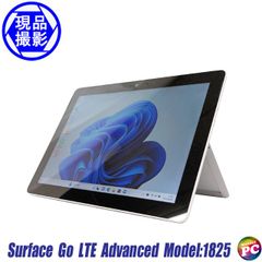 タブレットパソコン Microsoft Surface Go LTE Advanced KC2-00014 Model:1825 Windows11セットアップ済み 中古パソコン 訳あり