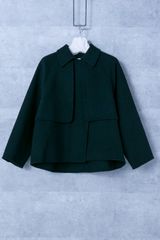 Enchainement　アンシェヌマン　Double Faced Wool short Coat