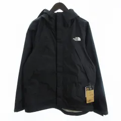ザノースフェイス THE NORTH FACE タグ付き ドットショットジャケット マウンテンパーカー ジップアップ フード NP12550 ナイロン ロゴ 黒 ブラック L
