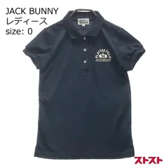 JACK BUNNY ジャックバニー 半袖ポロシャツ ネイビー系 0 [240001987254]#