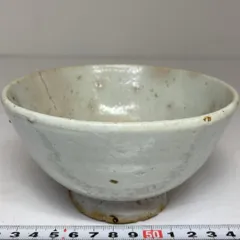 白高麗 茶碗 抹茶碗 茶器 骨董 貫入 白色 古い 共箱 白磁 朝鮮 中国 白高麗 茶碗 抹茶碗 茶器 骨董 貫入 白色 古い 共箱 白磁 朝鮮