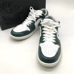 Nike スニーカー Air Jordan 1 Low SE FQ7687-300 箱付き タグ付き エアジョーダン1 ロー SE  29.5cm 白 緑 ナイキ 靴 B12307◆