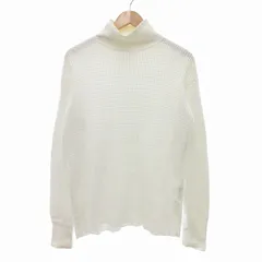 キャプテン サンシャイン KAPTAIN SUNSHINE ビッグワッフル ハイネックシャツ カットソー 0 白 ホワイト /UO ■MAのサムネイル