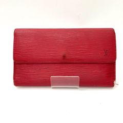 【LOUISVUITTON】ルイヴィトン ポルトフォイユ・インターナショナル エピ レッド 長財布 ☆のサムネイル
