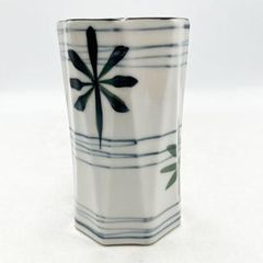 美濃焼　箸立て　陶器　串立て　串入れ　レトロ　和風　新品未使用