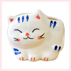 hongama ホンガマ ゴースト キャット ネコ ねこ 猫 cat 陶器 - メルカリ