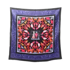 エルメススカーフ　カレ90/柄名:アーリーアメリカ HERMES エルメス カレ90 EARLY AMERICA 古き良きアメリカ 動物柄